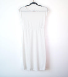  White Slip Dress