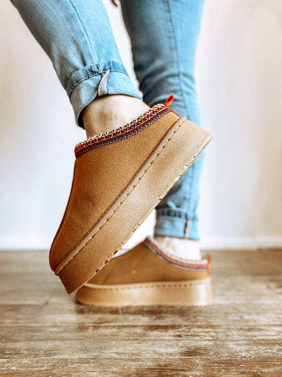The Luxe Platforms in Camel