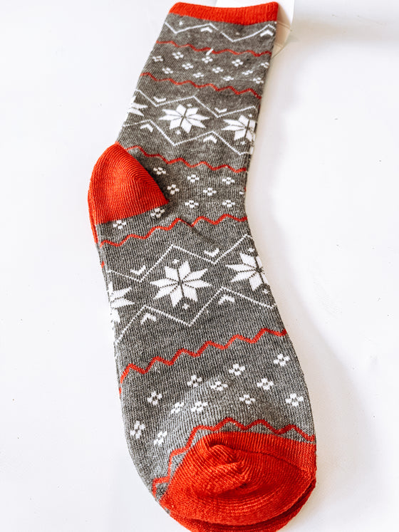 Festive Winter Socks