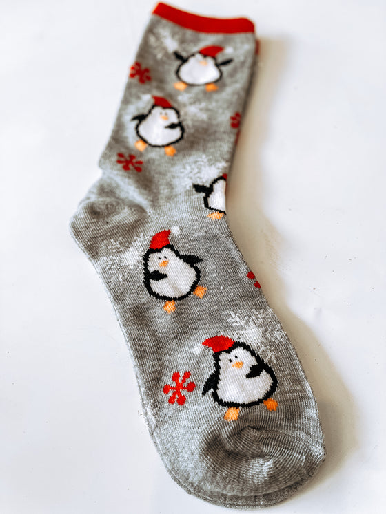 Happy Penguin Socks