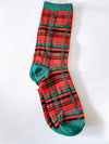 Christmas Plaid Socks