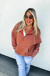 PREORDER Easy Does It Pullover in Rust
