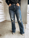 The 90's High Rise Judy Blue Straight Jeans
