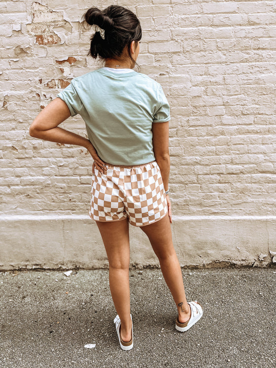 Your Move Checkered Everyday Shorts