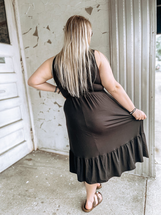 The Bailey Dress in Black