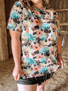 The Cowtown Cozumel Tee