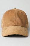 Corduroy Baseball Hat (MORE COLORS)