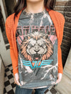 Rockin' Tiger Bleached Graphic Tee