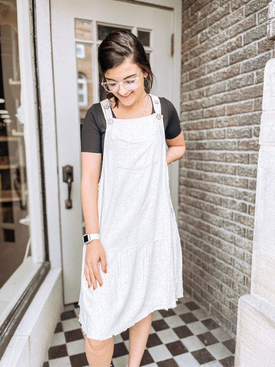 The Oakland Overall Dress