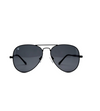 Tex Aviator Sunglasses in Black