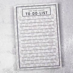 Do Not Want To-Do List Notepad