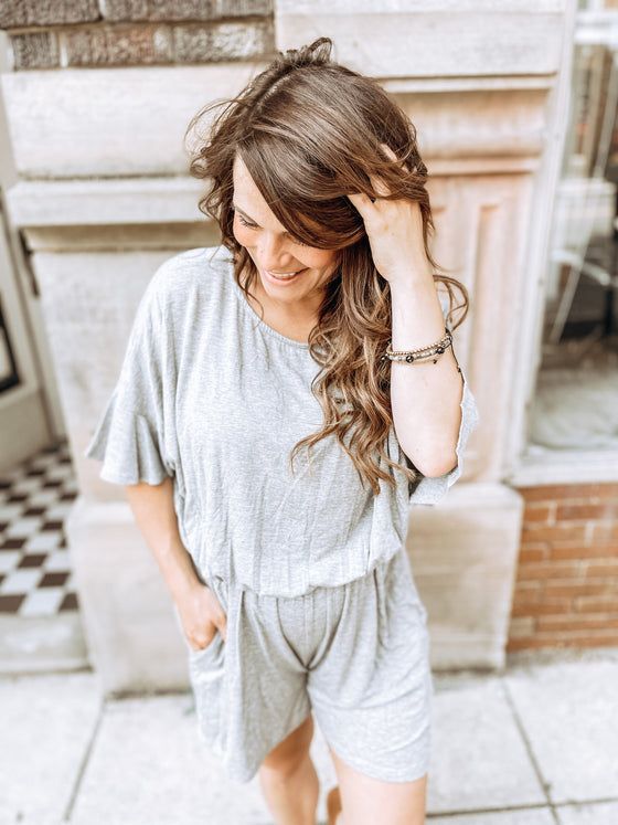 The Dainty Dee Dolman Romper