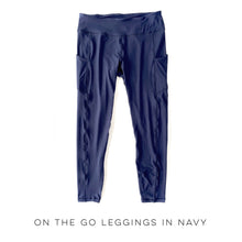  On The Go Pocket Leggings in Navy