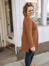The Taavi Thermal Long Sleeve Top in Deep Camel