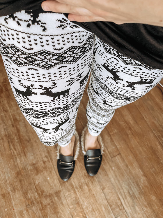 Winter Wonderland Full Length Leggings